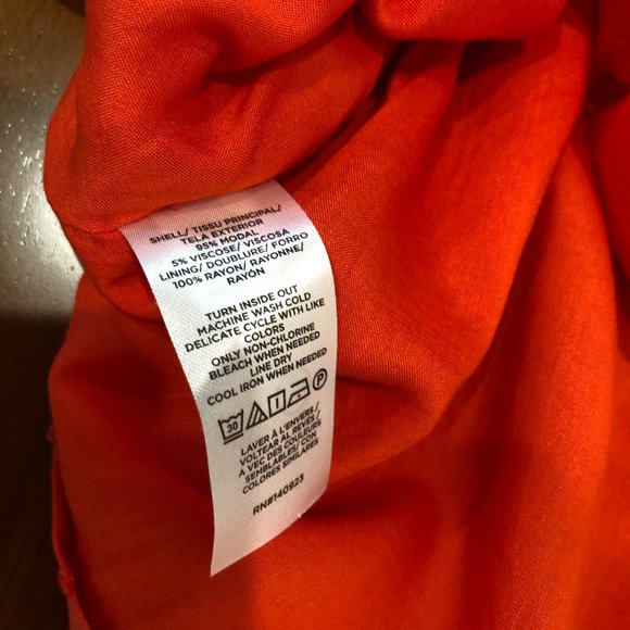 Loft Dot Textured Ruffled Long Sleeve Top Size L NWT. - Picture 15 of 16